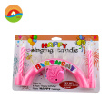 Cheap Christmas battery happy music singing birthday candles/spiral candle